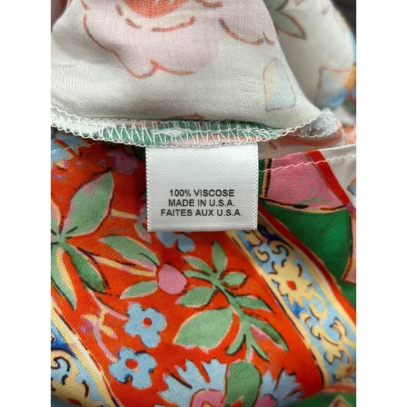 NWT Misa Los Angeles Womens Roya Floral Button Down Shirt Long Sleeve Size S - Picture 9 of 11